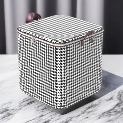 Túi Đựng Quần Áo Giỏ Đựng Đồ Chăn Mền Chống Thấm Nước Hoa Văn Đẹp Chất Liệu Bạt Dày Dặn Có Lựa Chọn Mẫu Sọt - Giao Màu Ngẫu Nhiên