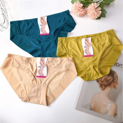 Combo 10 Quần Lót Nữ Trơn Beautiful Spring 5401 – Thun Lạnh Không Đường May, Siêu Mềm Mịn