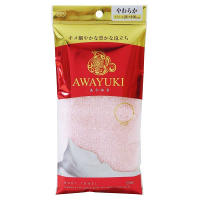 Khăn tắm tạo bọt dạng lưới mềm mịn, bông xốp cao cấp - Hàng nội địa Nhật Bản.