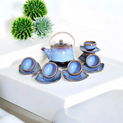 Bộ Trà men hoả biến 