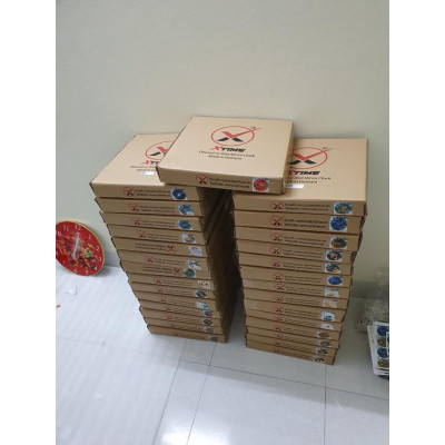 Đồng hồ nghệ thuật treo tường, chính hãng XTime, máy kim trôi, Bảo hành 1 đổi 1
