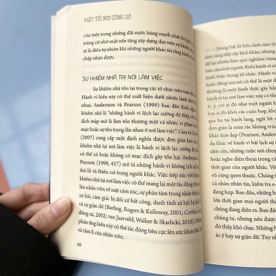 Sách: Mặt Tối Nơi Công Sở - Xử Lí Những Hành Vi Khiếm Nhã, Rối Loạn Chức Năng Và Lệch Lạc