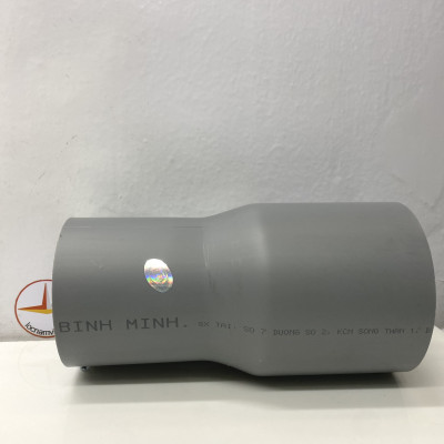 Nối giảm 110 x 90 TC nhựa PVC Bình Minh (Reducing Socket)_N110x90