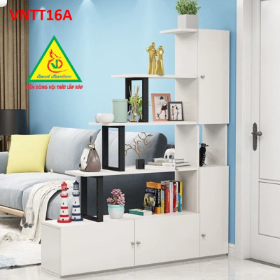 TỦ KỆ TRANG TRÍ KIÊM VÁCH NGĂN VNTT16 - Nội thất lắp ráp Viendong Adv