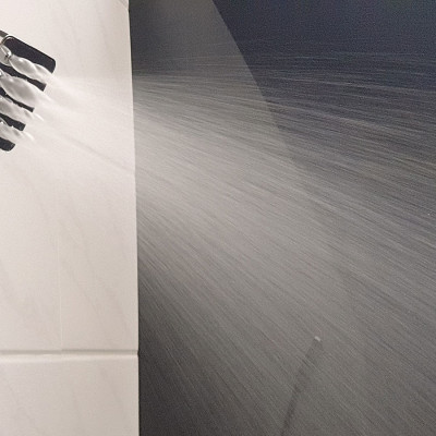 Bộ tay dây sen siêu tăng áp, dòng chảy xoáy độc đáo, 1 chức năng chảy Eurolife EL-121SH (Trắng bạc)