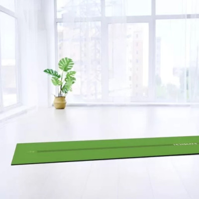 Thảm tập yoga chính hãng Yvonne, Flowstate Green (TẶNG KÈM 3 PHẦN QUÀ) dày 6mm bề mặt nhám, siêu bám, chống trơn trượt, ưa mồ hôi