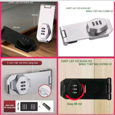 1 CÁI KHÓA CỬA KHÓA SỐ MẬT KHẨU CAO AN TOÀN CHO MỌI GIA ĐÌNH