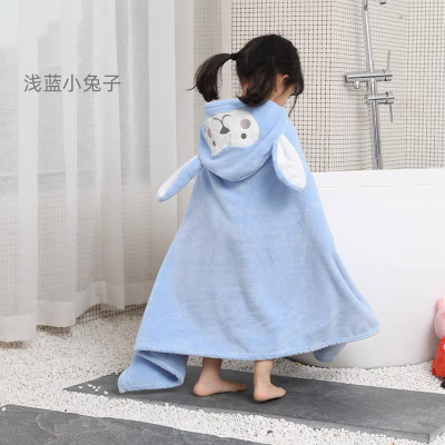 Áo Choàng Cho Bé Có Mũ Lông Cừu MINIIN - Áo Choàng Tắm Dùng Ở Nhà Hoặc Đi Biển - Hàng Chính Hãng