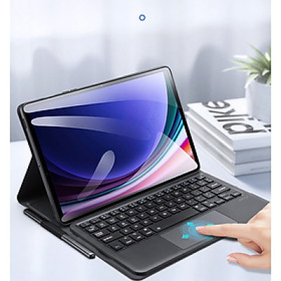 Bao da kèm bàn phím cho SamSung Galaxy Tab S10 Plus ,  S9 FE+ ( S9 Fe Plus ) , Tab S9 Plus , Tab S9 , Tab S9 Fe chính hãng Dux Ducis có bàn di chuột TrackPad - Hàng chính hãng 