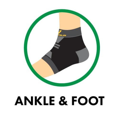 Băng Bảo Vệ Cổ Chân VANTELIN Hỗ Trợ Tối Đa Khi Chơi Thể Thao, Sử Dụng Hằng Ngày