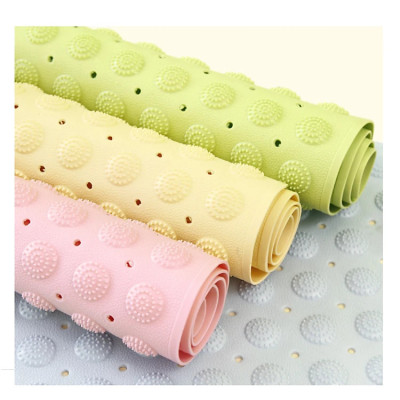 Tấm nhựa trải lót sàn, thảm nhà tắm, nhà vệ sinh, chống trơn trượt an toàn- GROFA (giao màu ngẫu nhiên)