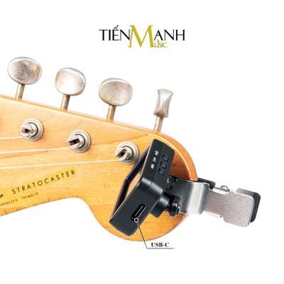 [Pin Sạc] Máy Lên Dây Đàn Guitar, Ukulele, Violin Cherub WST-905Li Chỉnh âm Bass, Chromatic Flow Tune Clip WST905 Tuning Acoustic WST 905Li Hàng Chính Hãng - Kèm Móng Gẩy DreamMaker
