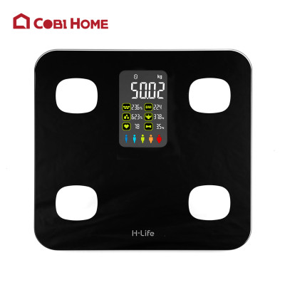 Cân điện tử thông minh Máy đo sức khỏe kết nối bluetooth theo dõi tình trạng sức khỏe 14 chỉ số sức khỏe H-LIFE FG260RB