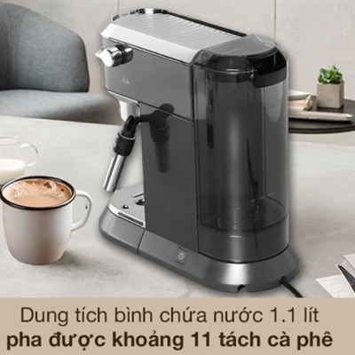 Máy pha cafe Delonghi EC785.GY - Hàng Chính Hãng