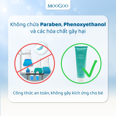 Kem Chống Hăm Em Bé MooGoo - Baby Range - Nappy Balm 120g