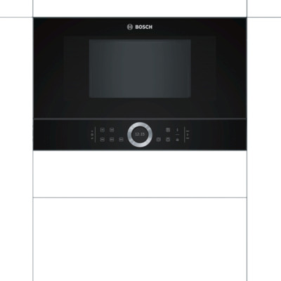 Lò Vi Sóng Âm Bosch BFL634GB1 - 21L