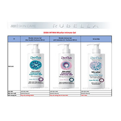 DUNG DỊCH VỆ SINH PHỤ NỮ DEBA HÀNG NHẬP KHẨU CHÍNH NGẠCH VỚI ĐẦY ĐỦ KIỂM ĐỊNH, CÔNG BỐ.