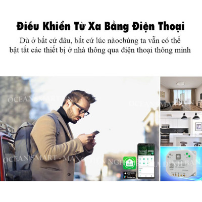 Công Tắc Thông Minh Wifi Hunonic, Công Tắc Hẹn Giờ Không Cần Internet - LAHU04 RTC