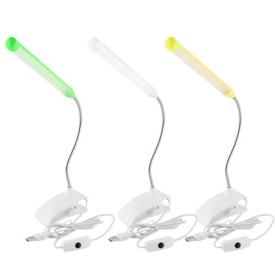 Đèn đọc sách USB 12 đèn LED kẹp đèn bàn mini bảo vệ mắt