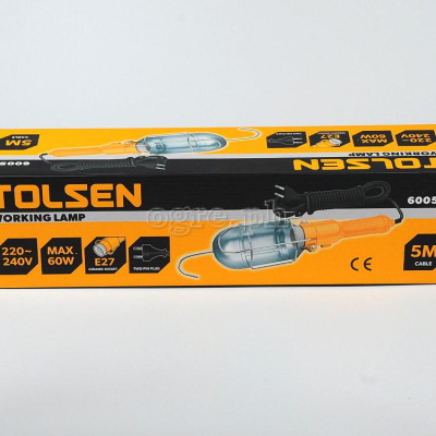 ĐÈN LÀM VIỆC 50W 5M, 10M KHÔNG BÓNG TOLSEN 60050, 60051 - HÀNH CHÍNH HÃNG