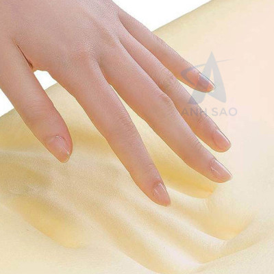 Gối tựa lưng văn phòng cao su non A kích thước 34 x 34 cm x 6/10cm