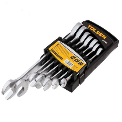 Bộ Vòng Miệng Tự Động 7 Món Tolsen 15229 - Bạc