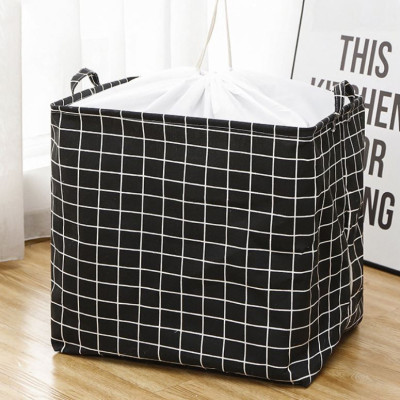 Túi Bạt Đựng Quần Áo Chăn Mền Chống Thấm Nước Sọt Đựng Đồ Gấp Gọn Đa Năng Cỡ Đại 60x45x20cm - Siêu To - Giao Mầu Ngẫu Nhiên