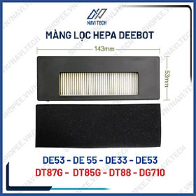 Phụ kiện màng lọc dành cho Robot Hút bụi DE53, DE55, DT88, DG71