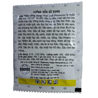 Chế phẩm sinh học REASGANT diệt trừ các loại Sâu - Nhện - Rầy - Rệp - Bọ có hại cho cây trồng nguyên liệu ngoại nhập