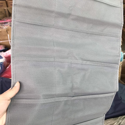 Túi đựng đồ lót, tất vớ, 2 mặt 30 ngăn có móc treo PaKaSa - Hàng chính hãng (Màu xám/da, giao màu ngẫu nhiên)