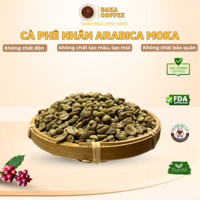 Cà Phê Nhân Arabica Moka (Bì 1kg)