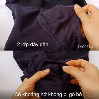 Quần sịp đùi 100% cotton kháng khuẩn khử mùi YG YV0081N của Nhật