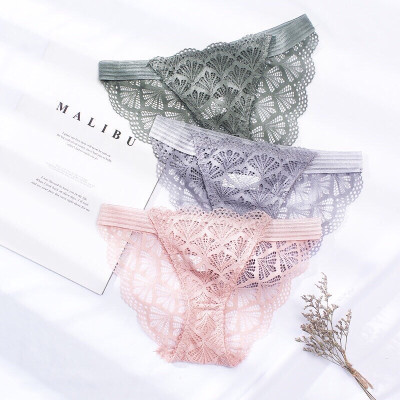 Combo 5 Quần Lót Nữ 2 Dây Ren Hình Cánh Quạt Cao Cấp 6620 – Sexy, Thoáng Mát, Co Giãn 4 Chiều