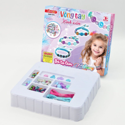 Đồ Chơi DUKA: Bé Tự Làm Nữ Trang - Lắc Tay/ Vòng Tay/ Trang Sức