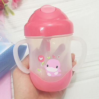 KU.KU Duckbill Bình nước cho bé từ 9 tháng tuổi chống sặc nhựa PP 200ml ku5452a
