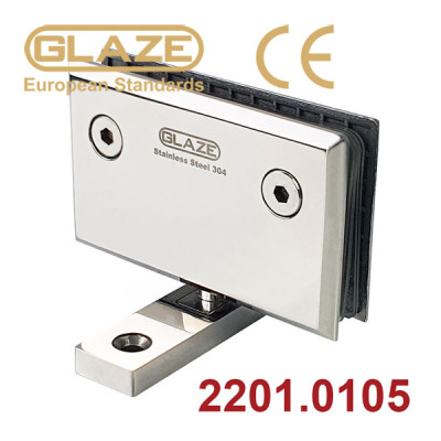 Bản lề xoay GW 360o, vát bầu, Glaze - inox 304 bóng