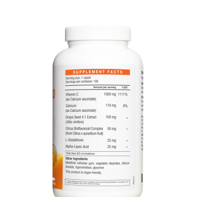 VIÊN UỐNG BỔ SUNG VITAMIN C LAC TRIACTION C1000 TIMED-RELEASE (180 VIÊN)