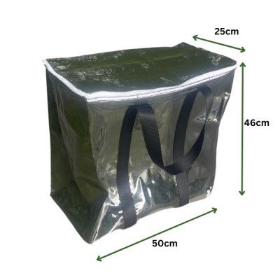 Túi Bạt Nắp Vuông IXUẤT KHẨUIGIA CÔNG THEO YÊU CẦUI Đựng Đồ, Chống Nước - Xanh Dương