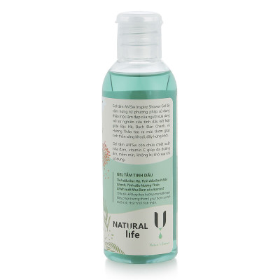 Combo Gel tắm tinh dầu thư giãn Refreshing và Inspire100g AN