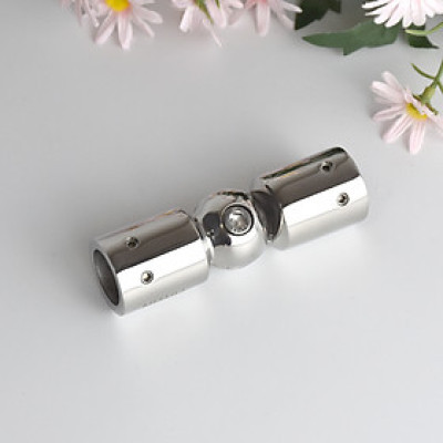 Chuyển góc đa hướng vách tắm kính inox 304 Hiwin SB-616 phi 19