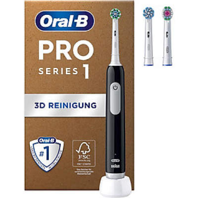 Bàn Chải Đánh Răng Điện Braun Oral-B Pro 1 SIOC Màu Đen Hàng chính hãng