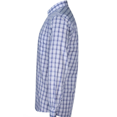 Áo sơ mi nam KHATOCO dài tay kẻ caro A1MD468T1-CNCR120-2407-D