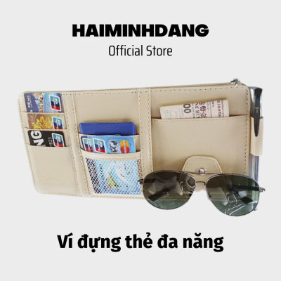Túi Đựng Giấy Tờ, Kính Mắt Kẹp Gắn Chắn Nắng Ô Tô – Bảo Quản Giấy Tờ Siêu Tiện Lợi