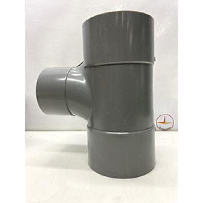 Tê cong giảm 168 x 140 nhựa PVC Bình Minh _ TC168x140