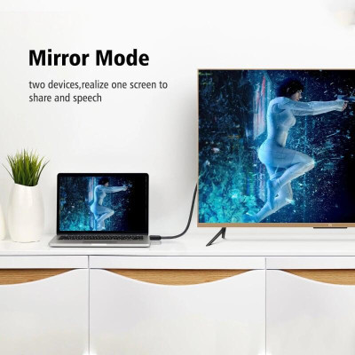 Ugreen UG10107HD104TK 2M màu Đen Cáp tín hiệu HDMI chuẩn 1.4 hỗ trợ phân giải 4K * 2K 60hz - HÀNG CHÍNH HÃNG