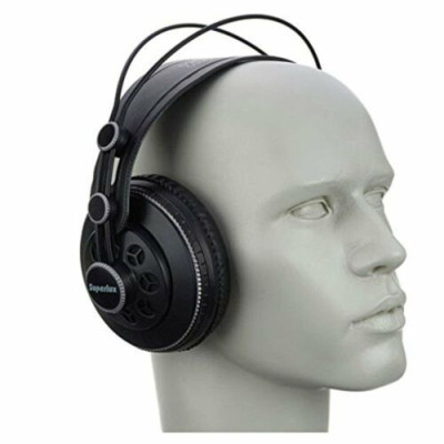 ROGTZ - Tai Nghe Kiểm Âm Siêu Cấp Superlux HD681B - Độ Nhạy Cao 98bB SPL Dải Tần Rộng 10Hz-30kHz Loa 50 Chất Liệu Đệm Cao Cấp Thiết Kế Semi-Open Khung Nhựa ABS Jack Mạ Vàng Cáp 2.5m Jack Chuyển 3.5mm-6.3mm Tương Thích Đa Thiết Bị - Hàng Chính Hãng
