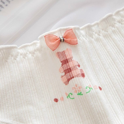 Combo 5 quần lót nữ cotton dễ thương Freesize - Kiểu hoa hồng Rosie (giao màu ngẫu nhiên)