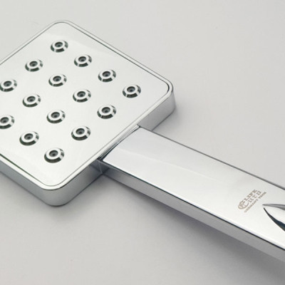 Bộ tay dây sen siêu tăng áp, dòng chảy xoáy độc đáo, 1 chức năng chảy Eurolife EL-121SH (Trắng bạc)