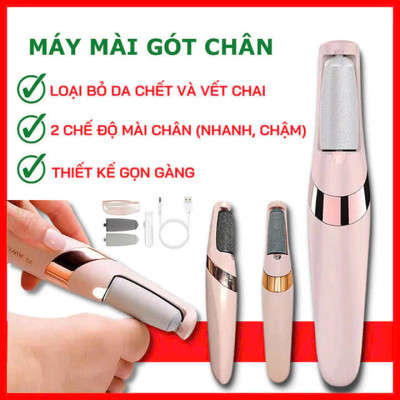 Máy Chà Gót Chân Sạc Điện Tốt Nhất Hiện Nay - An Toàn, Không Đau Rát