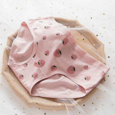 SET 5 QUẦN LÓT DÂU HỒNG SIÊU DỄ THƯƠNG TỪ 40-60KG DÀNH CHO NỮ